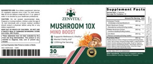 Zenvitax | Mushroom 10X - Image 4