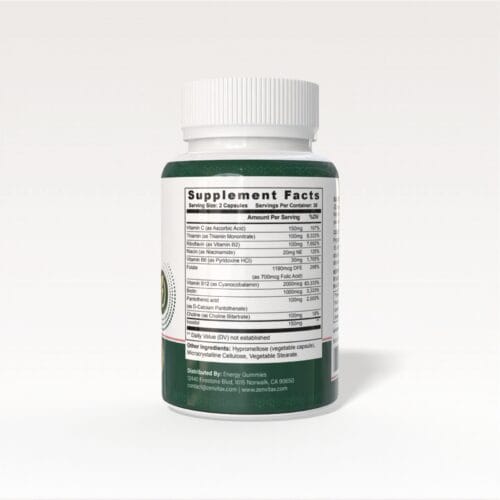 Zenvitax | B-12 Complex Capsules - Image 3